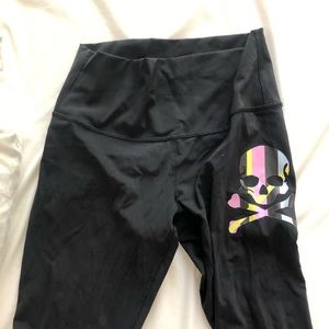 SoulCycle x lululemon Wunder Under 7/8 leggings